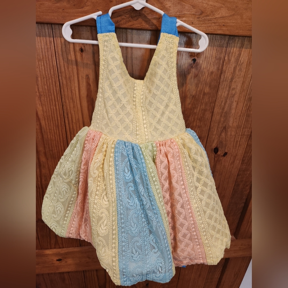 Colorful Knit Dress